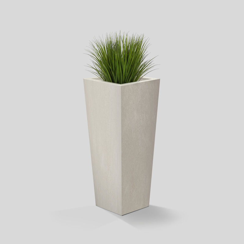 Holbrook Planter Pot, 35.04" H x 16.93" W x 16.93" D, Black