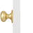Cambridge Dummy Door Knob In Gold