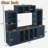 Wall Unit Entertainment Center Tv Stand With Charging Station, Large Storage Cabinet And Open Shelves-1592167218