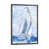 Toile avec cadre gris est en rupture de stock