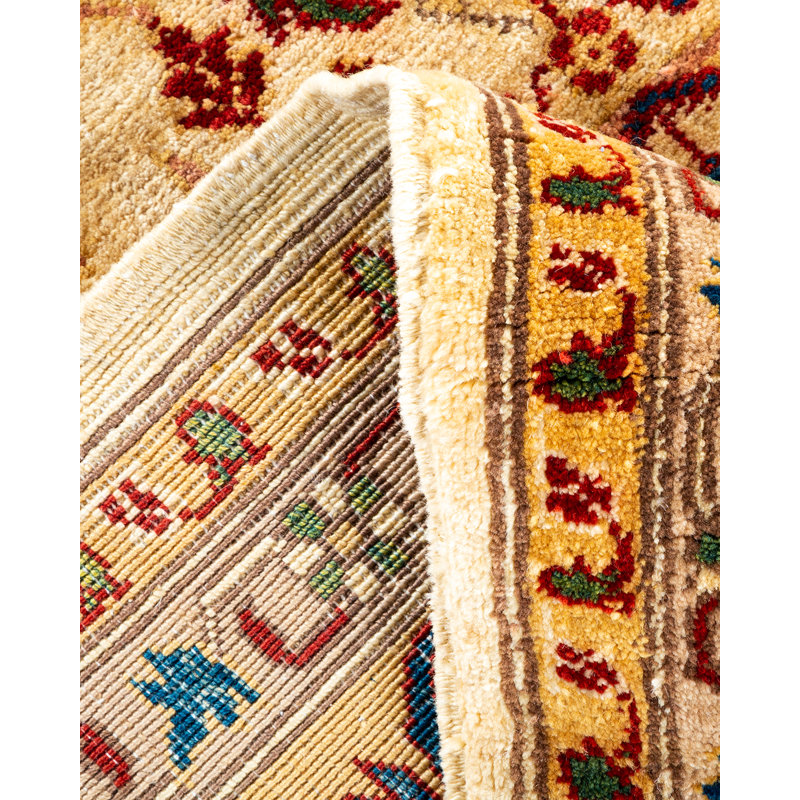 Rosealyn One-of-a-Kind 6' 3" X 8' 7" Hand Knotted Area Rug
