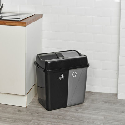 Plastic Kitchen Trash Can