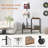 Vinyl Record Player Stand With 360° Rotating Storage, Turntable Table For Living Room, Holds Up To 200 Albums, Durable Multi-Functional Display And Organizer