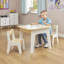 Kids 3-in-1 Storage Table and Two Chairs Set
