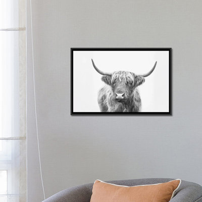 «Highland Bull» par Sissi & Seb - impression d'art graphique