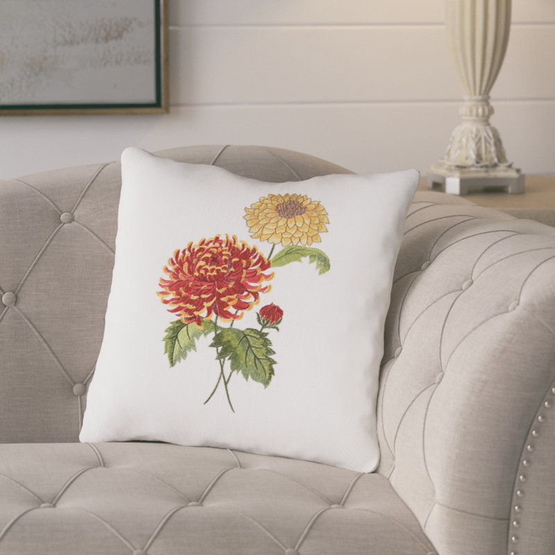 Coussin en coton Madeline