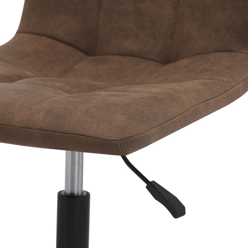 Chaise de bureau Hamblen, Brun