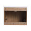 Armoire de salle de bain avec lavabo, portes à fermeture douce, conception à fixation flottante-624030047