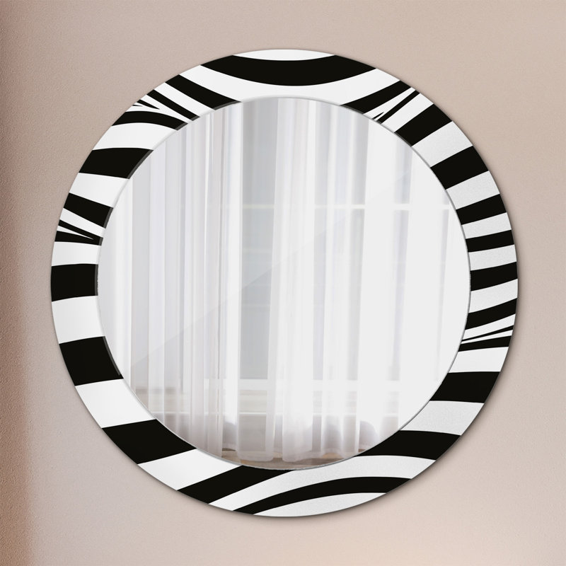 Huldar Glass Flat Wall Mirror
