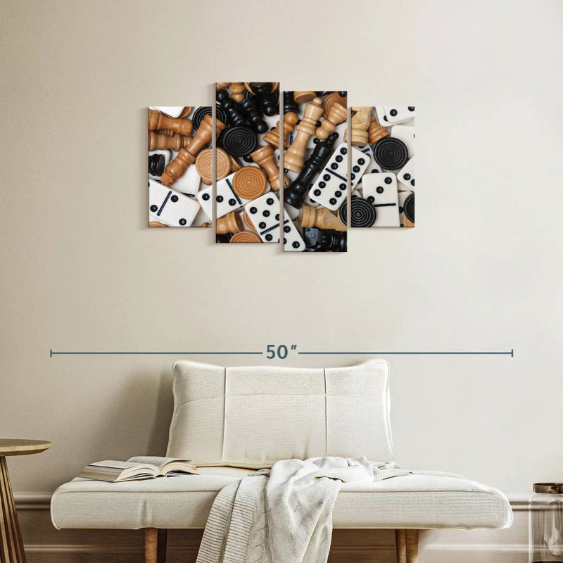 Senne Board Games, 22" H x 36" W