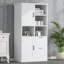 Armoire de rangement de salle de bain avec portes et tiroirs