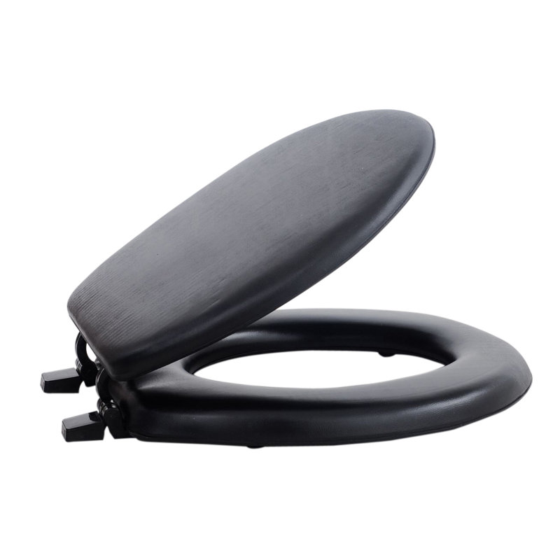 Fantasia Round Toilet Seat and Lid, Black