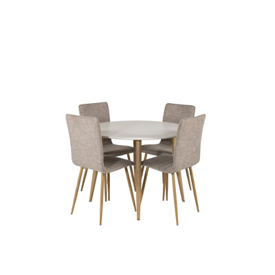 Toth 4 - Person Dining Set