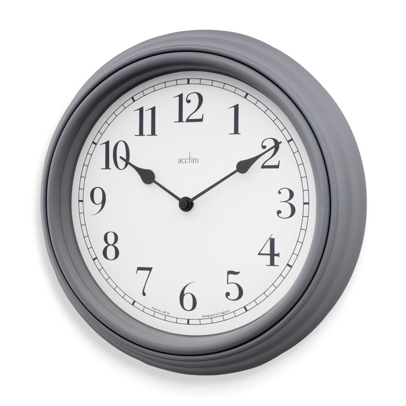 Acctim Devonshire Traditional Wall Clock, Pink