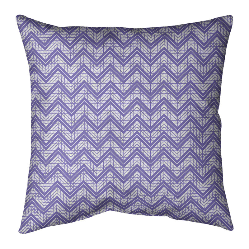 Coussin Rhonda Cheval, Mauve clair, Bourre en polyester, Faux lin