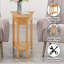 Table de bout haute 24 "avec tablette Carbin-60907957