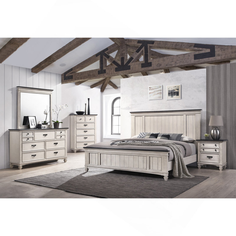 Accent Nightstand - Beige