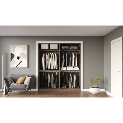 Closet System Reach-In Sets 36/36 Inches