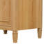 Ensemble de meuble-lavabo transitionnel avec lavabo en céramique, structure en bois massif, tiroir rabattable, tiroirs latéraux et armoire de rangement-133210267-133210272
