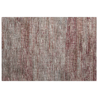 Premium Machine Washable Dream Shag Horizontal Bars Rug