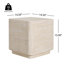 Ensemble de 1 table d'appoint Daphne