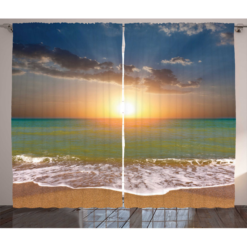 Curtain Pair, 90" W x 108" L