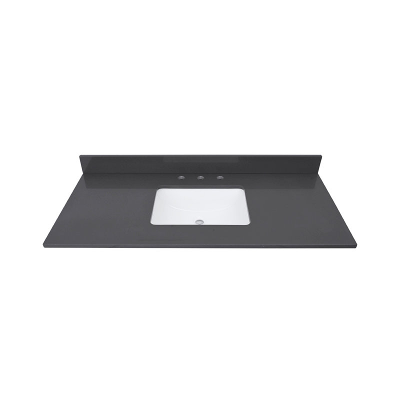 43'' W Single Vanity Top, Ural Gray