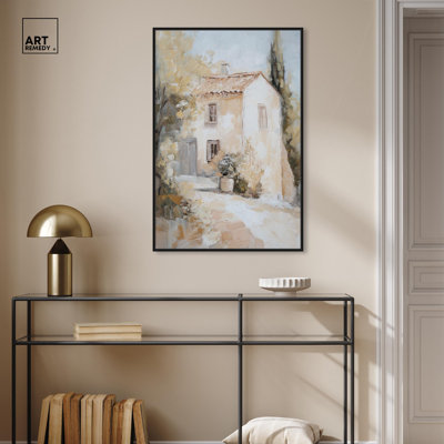 «Silent Valley (II)», art de paysage rétro