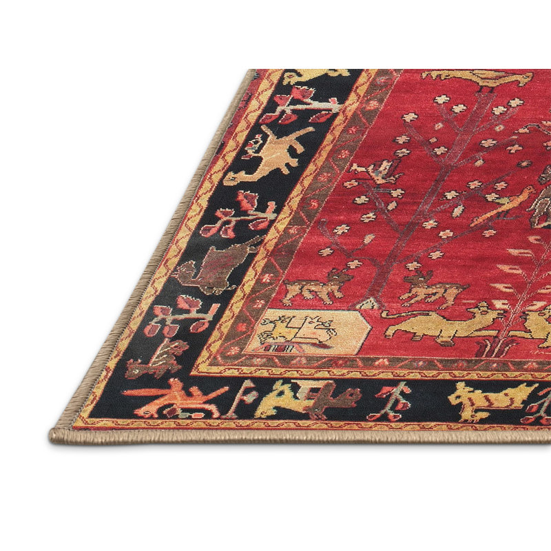 Castora Oriental Indoor Rug, Runner 2' x 5'