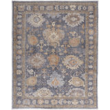Wendover Oriental Area Rug in Charcoal