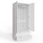 Artus Shaker 2 Door 2 Drawer Combination Wardrobe 