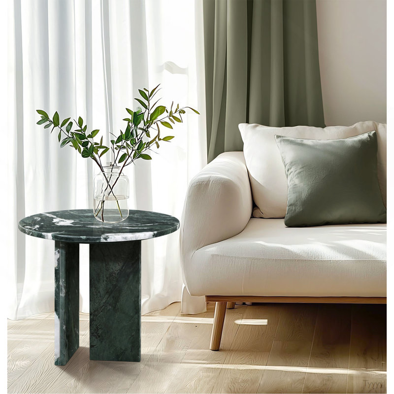 Table basse en marbre naturel, petite table, table de salon, pierre naturelle, marbre véritable, marbre véritable