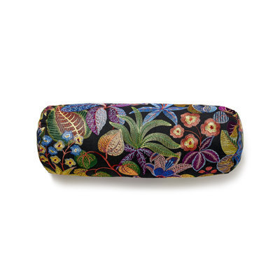 Greenhouse Linen Bolster Pillow Cover & Insert
