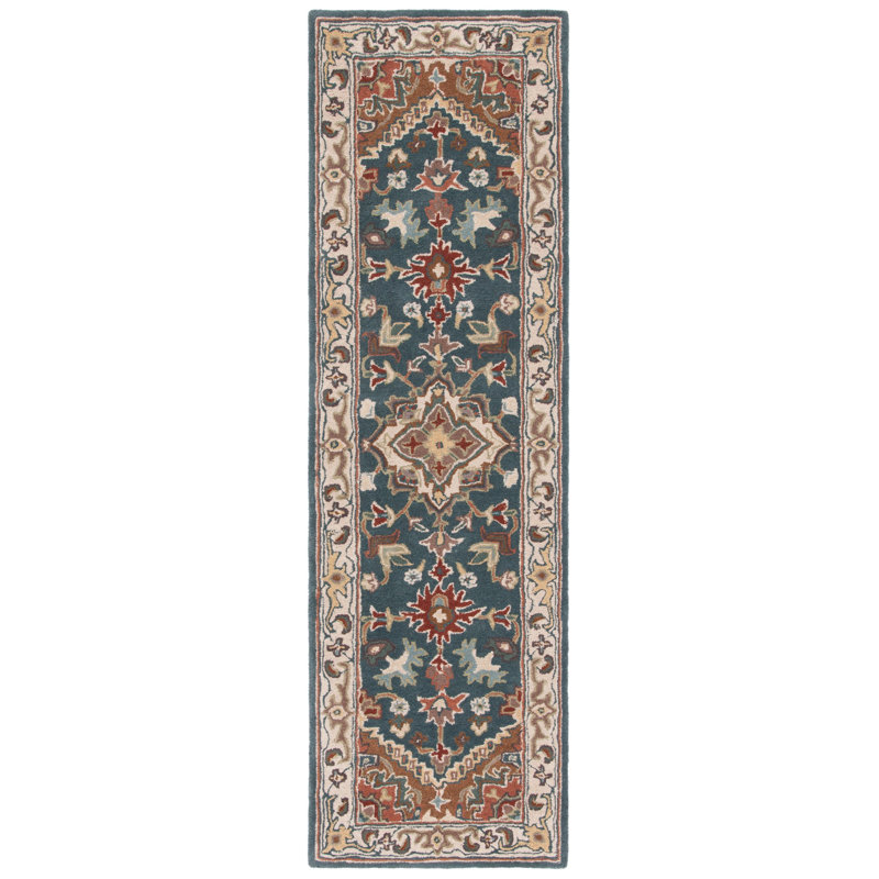 Parul Hand Tufted Wool Oriental Rug, Runner 2'3" x 8'