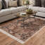 Tapis oriental en polyester tissé à plat à la machine Paulette-18023827