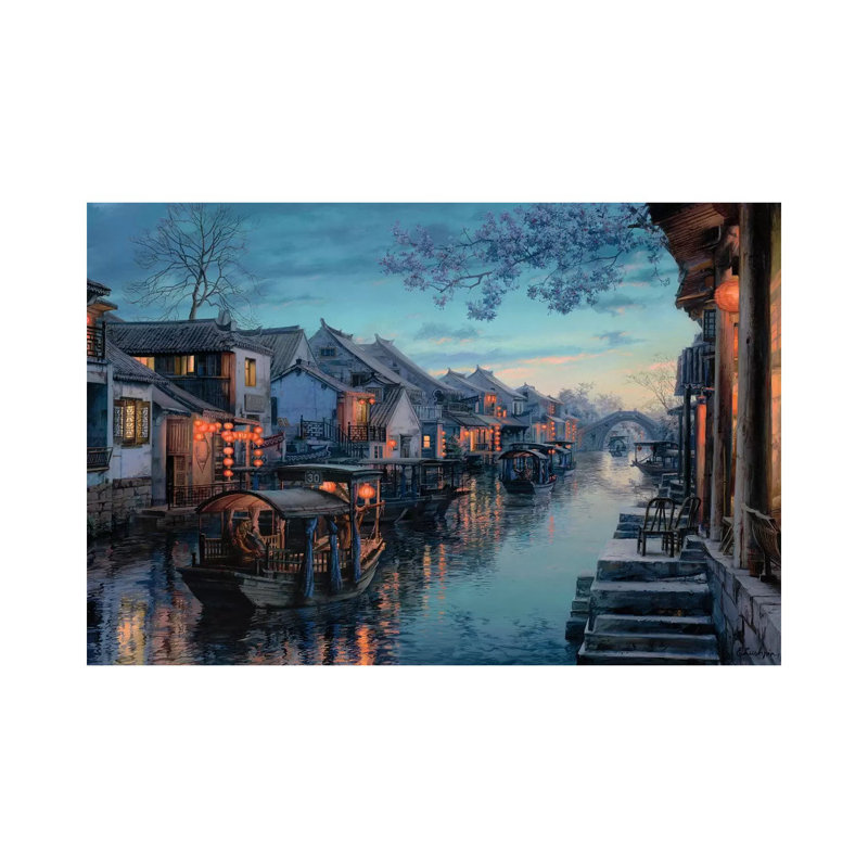 Xitang Melody by Evgeny Lushpin - Wrapped Canvas Print, 20.32 cm H x 30.48 cm W