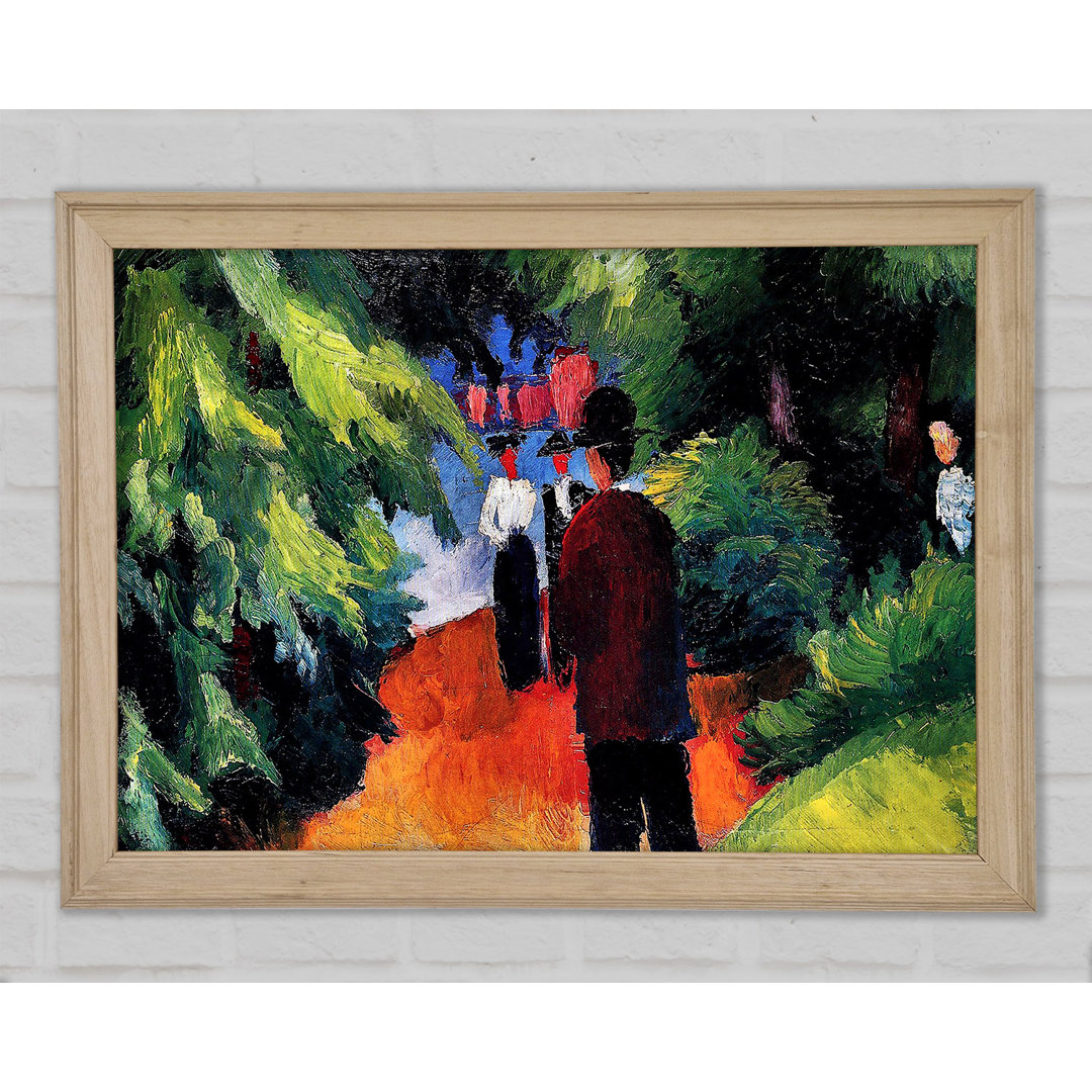 August Macke Park On The Waterfront - Drucken