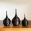 Ebony Wood Collection Wood Jar-1726266538
