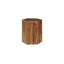Honey Comb Solid Wood Block End Table-125005780