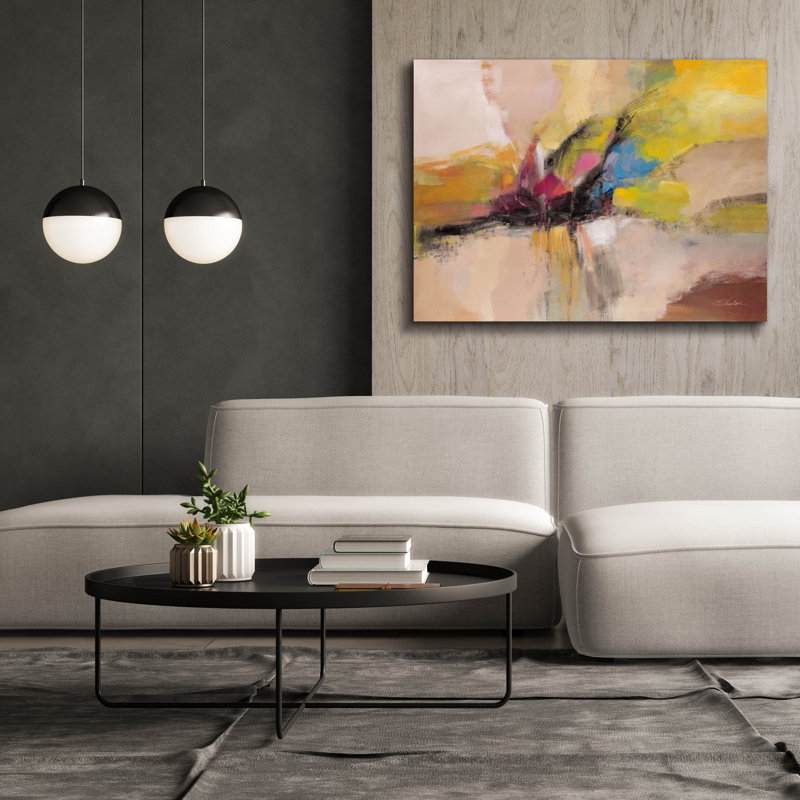  «April Skylight» par Silvia Vassileva, art mural sur toile, 54 po x 40 po