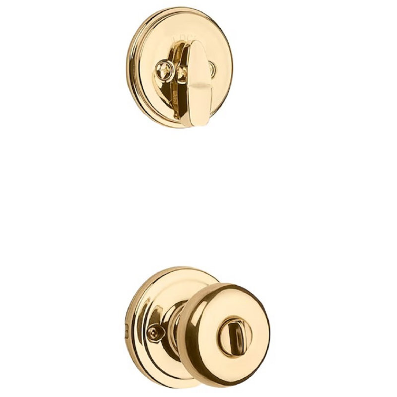 Satin Nickel Single Cylinder Handleset with Juno Knob