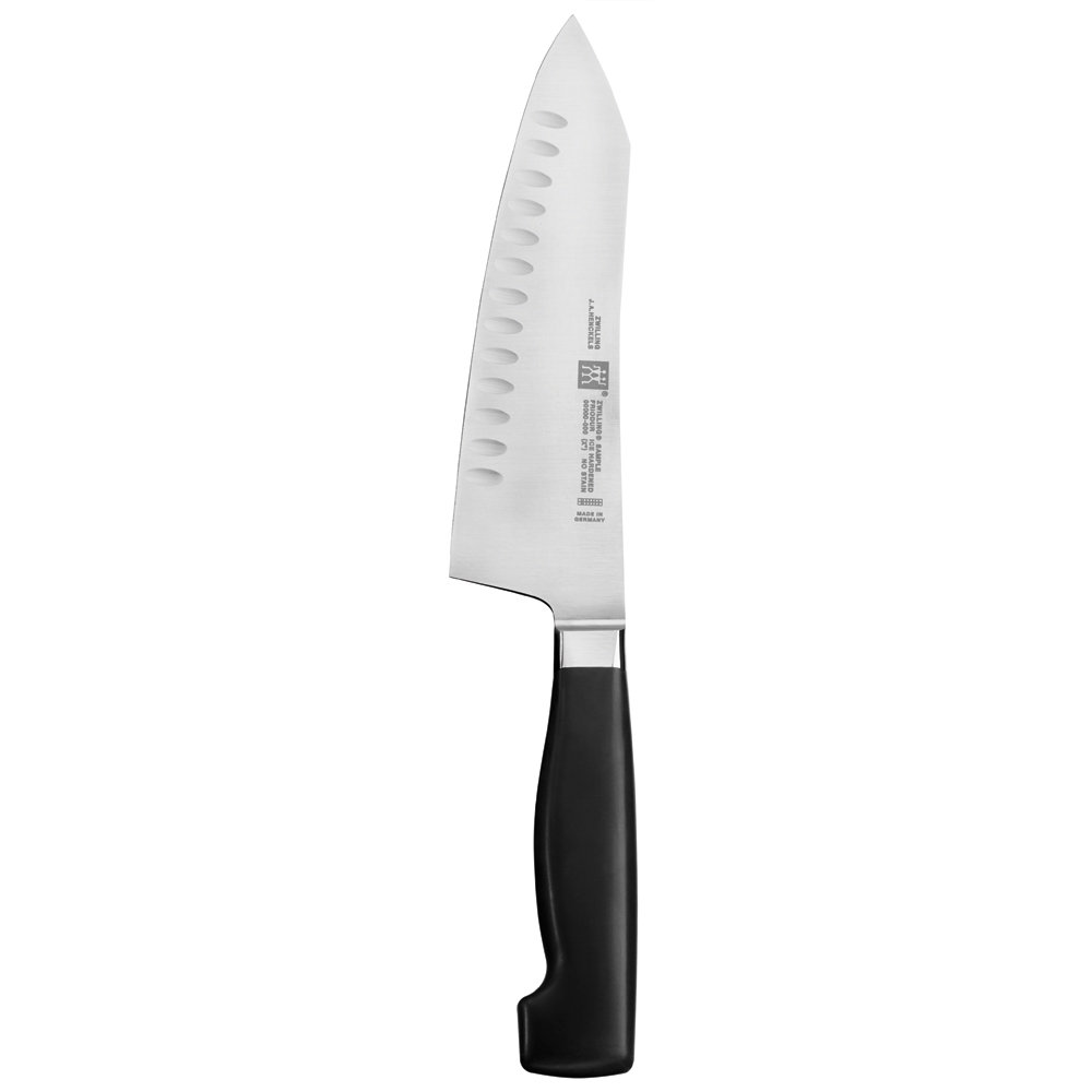 ZWILLING Four Star 7-inch Hollow Edge Rocking Santoku Knife ZWILLING J.A. Henckels