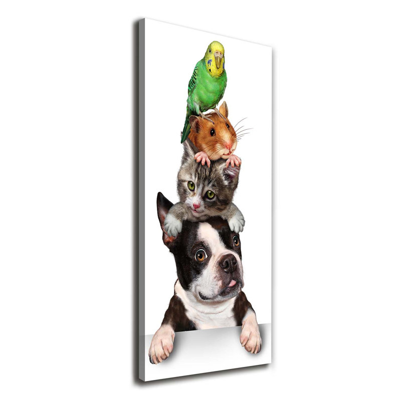 Pets - Wrapped Canvas Print