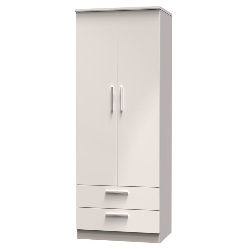 Borgeson Manufactured Wood Wardrobe, Gloss/Kashmir