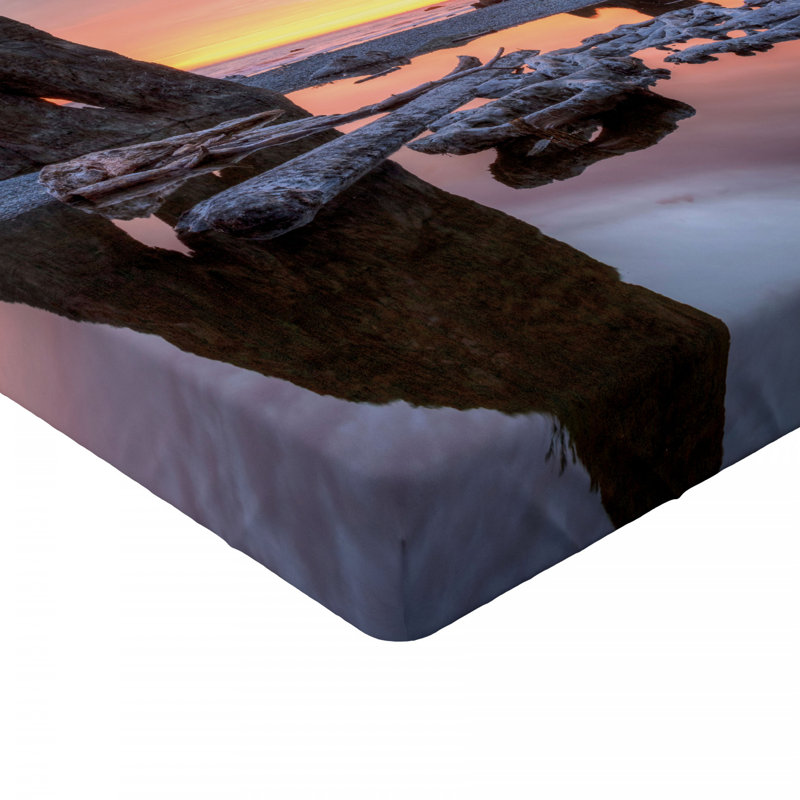Drap-housse bois flottant, Drap-housse simple TG