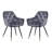 18'' H Tufted Velvet Armchair-1601370382