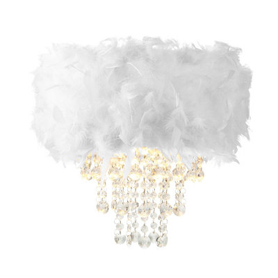 32cm Silk Drum Pendant Shade