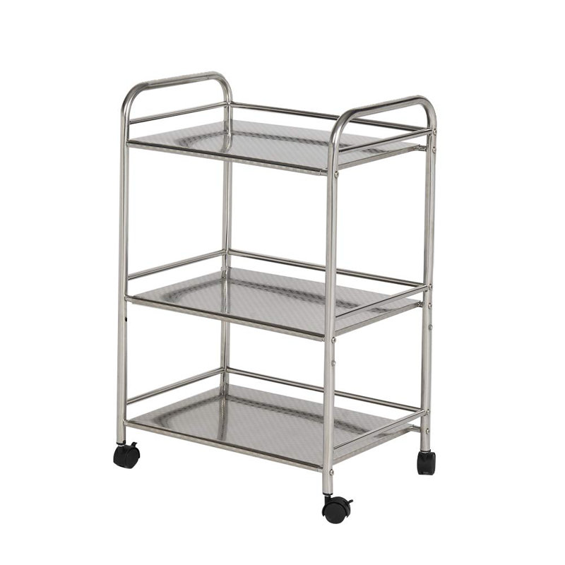 Thinder 50 Cm Stainless Steel Kitchen Trolley with Locking Wheels