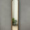 Wood Frame Vertical Oval Decorative Mirror