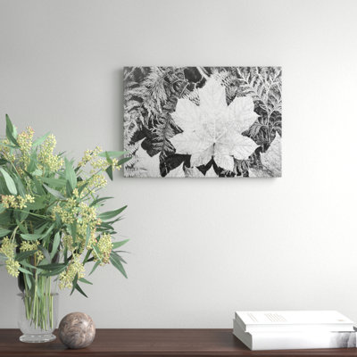 Leaves by Ansel Adams Photographic - Wrapped Canvas